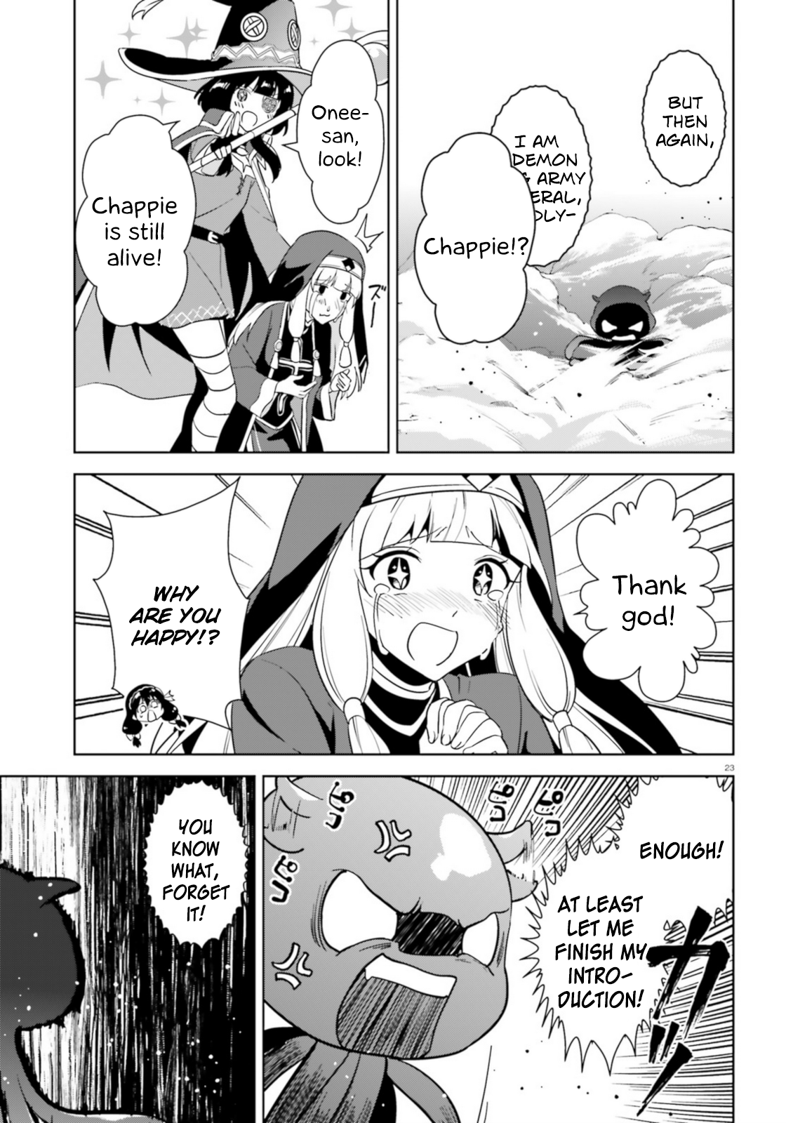 Zoku, Kono Subarashii Sekai ni Bakuen wo! Chapter 19 21